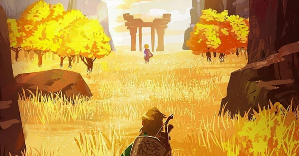 Zelda Breath of the Wild 2 Art Captures the New Hyrules Mystery